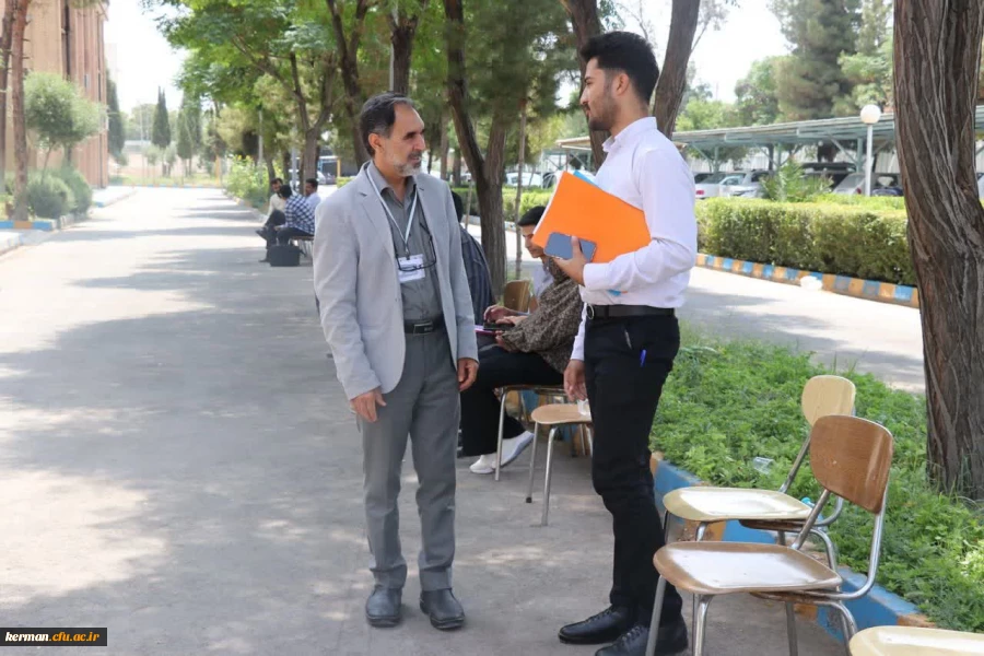 بازدیدرئیس دانشگاه فرهنگیان استان از فرآیند مصاحبه پذیرفته شدگان آزمون سراسری ۱۴۰۳  2