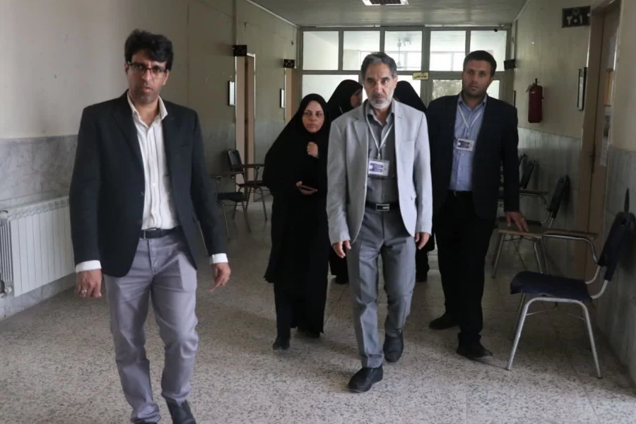 بازدیدرئیس دانشگاه فرهنگیان استان از فرآیند مصاحبه پذیرفته شدگان آزمون سراسری ۱۴۰۳  9