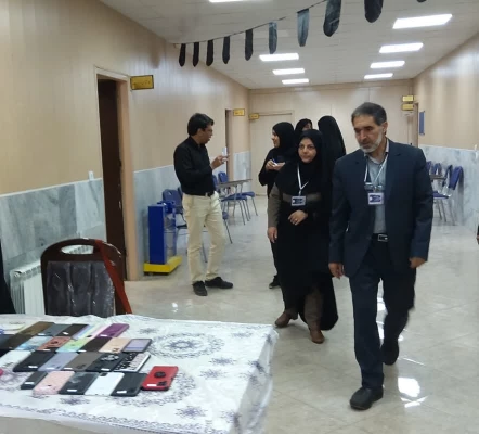 بازدید رئیس دانشگاه فرهنگیان استان کرمان از فرآیندبرگزاری مصاحبه داوطلبان ورود به دانشگاه فرهنگیان  در پردیس شهید باهنر  2