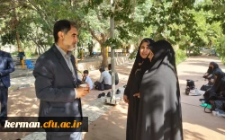 بازدید رئیس دانشگاه فرهنگیان استان کرمان از فرآیندبرگزاری مصاحبه داوطلبان ورود به دانشگاه فرهنگیان  در پردیس شهید باهنر  5