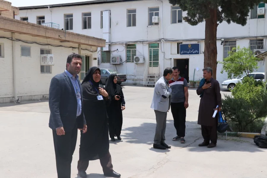 بازدید رئیس دانشگاه فرهنگیان استان کرمان از فرآیندبرگزاری مصاحبه داوطلبان ورود به دانشگاه فرهنگیان  در پردیس شهید باهنر  7