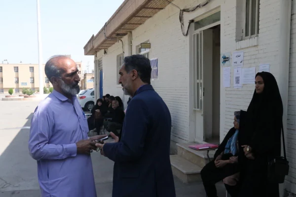 بازدید از مراحل مصاحبه داوطلبان ورود به دانشگاه فرهنگیان در پردیس شهید باهنر
 6