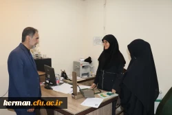 بازدید از مراحل مصاحبه داوطلبان ورود به دانشگاه فرهنگیان در پردیس شهید باهنر
 8