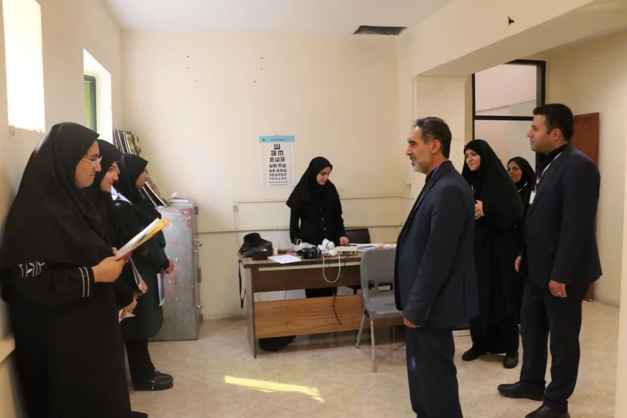 بازدید از مراحل مصاحبه داوطلبان ورود به دانشگاه فرهنگیان در پردیس شهید باهنر
 9