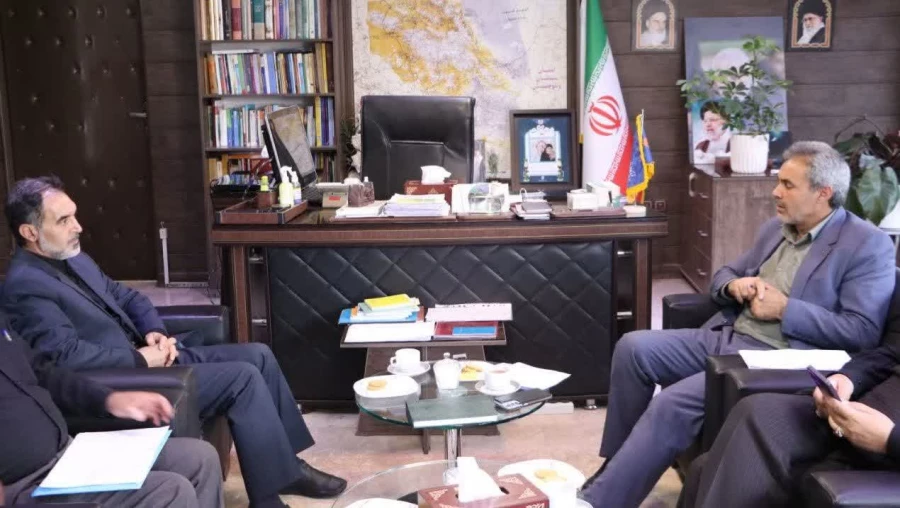 دیدار رئیس دانشگاه فرهنگیان استان با مدیر کل آموزش وپرورش استان کرمان 2