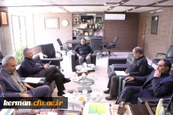 دیدار رئیس دانشگاه فرهنگیان استان با مدیر کل آموزش وپرورش استان کرمان 4