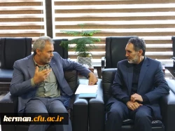 دیدار رئیس دانشگاه فرهنگیان استان با مدیر کل آموزش وپرورش استان کرمان 5