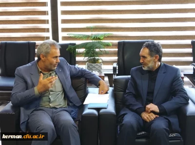 دیدار رئیس دانشگاه فرهنگیان استان با مدیر کل آموزش وپرورش استان کرمان