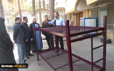 دانشگاه فرهنگیان استان کرمان در مسیر جهش تولید؛

راه اندازی کارگاه ساخت تخت خواب فلزی در دانشگاه فرهنگیان کرمان 