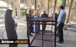 راه اندازی کارگاه ساخت تخت خواب فلزی در دانشگاه فرهنگیان کرمان  4