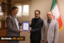 انتصاب رئیس دانشگاه فرهنگیان استان بعنوان عضو هیات اندیشه ورز ستاد علم وفناوری شورای عالی انقلاب فرهنگی  دراستان کرمان 3