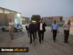 بازدید دکتر توان رئیس دانشگاه فرهنگیان استان از فضاهای مورد نظر جهت توسعه فضای فیزیکی دانشگاه فرهنگیان مرکز جیرفت 3