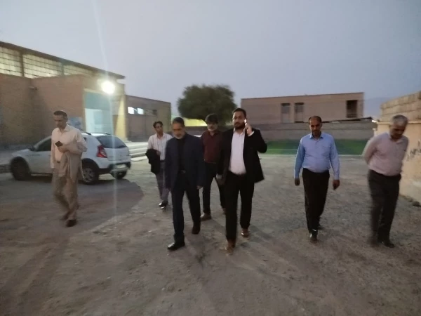 بازدید دکتر توان رئیس دانشگاه فرهنگیان استان از فضاهای مورد نظر جهت توسعه فضای فیزیکی دانشگاه فرهنگیان مرکز جیرفت 3