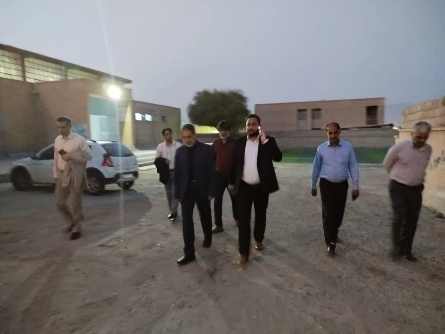 بازدید دکتر توان رئیس دانشگاه فرهنگیان استان از فضاهای مورد نظر جهت توسعه فضای فیزیکی دانشگاه فرهنگیان مرکز جیرفت 3