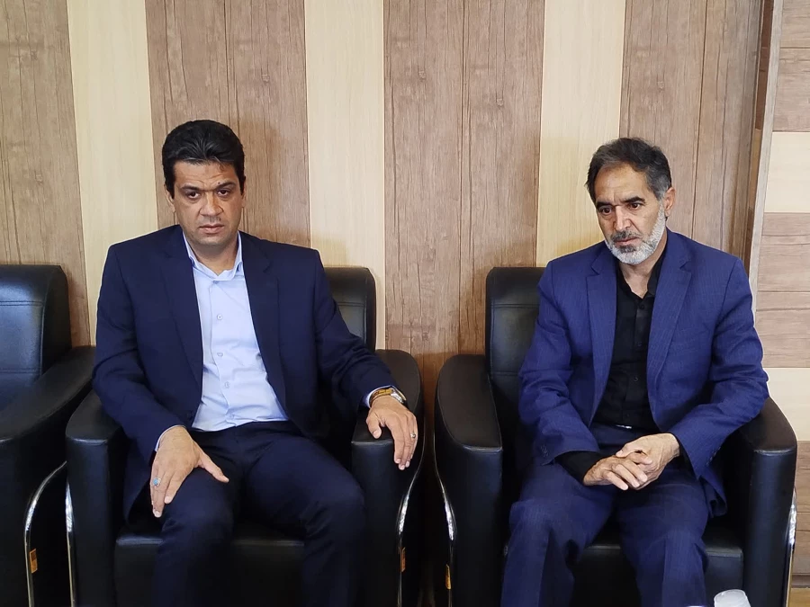 دیدار شهردار منطقه چهار شهر کرمان با رئیس دانشگاه فرهنگیان استان  2