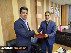 دیدار شهردار منطقه چهار شهر کرمان با رئیس دانشگاه فرهنگیان استان  5