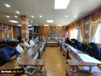 جلسه شورای مدیریت دانشگاه فرهنگیان استان کرمان با محوریت فرصت مهر برگزار شد