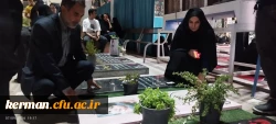 حضور مدیرکل امور مالی دانشگاه فرهنگیان کشور در گلزار شهدای کرمان وزیارت مزار شهید سلیمانی 2
