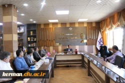 نشست مسئولین دانشگاه فرهنگیان کرمان با مدیر کل امور مالی دانشگاه فرهنگیان کشور  6