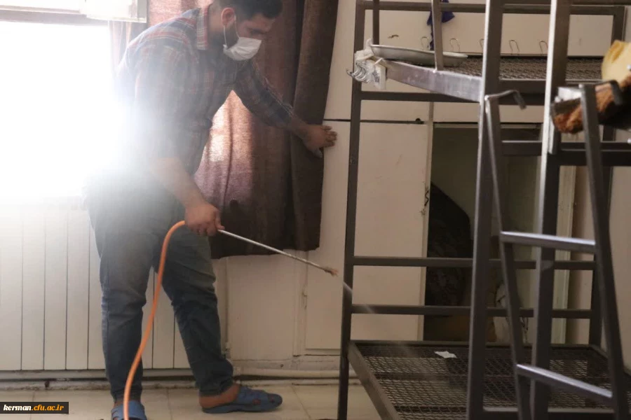 آماده سازی سراهای دانشجویی پردیس خواجه نصیر الدین طوسی دانشگاه فرهنگیان کرمان درآستانه آغاز سال تحصیلی جدید 4