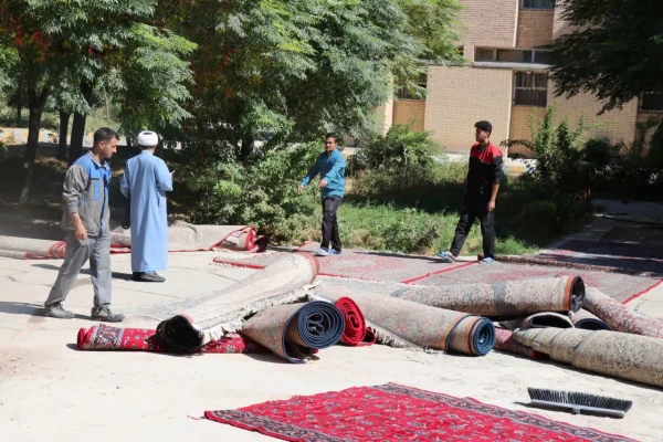 آماده سازی سراهای دانشجویی پردیس خواجه نصیر الدین طوسی دانشگاه فرهنگیان کرمان درآستانه آغاز سال تحصیلی جدید 6