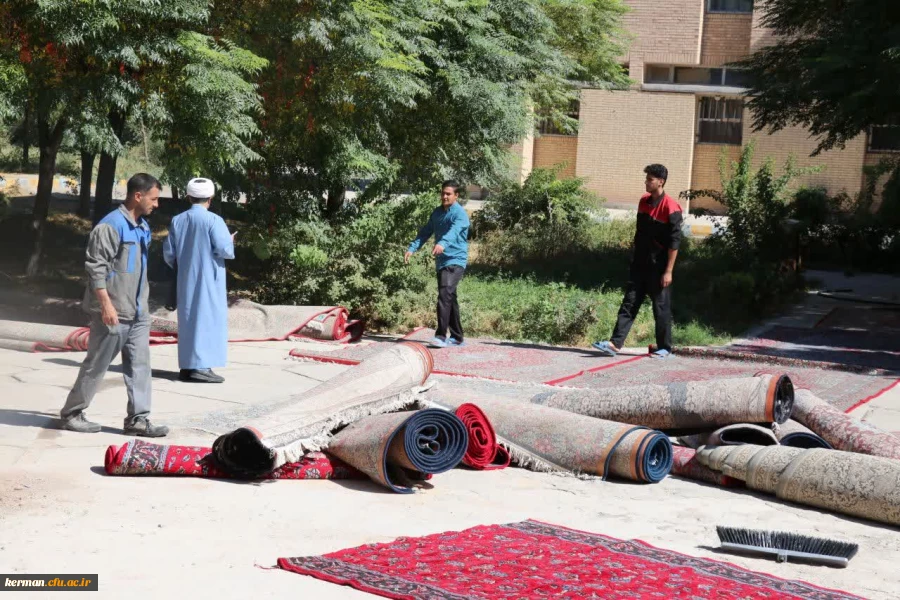 آماده سازی سراهای دانشجویی پردیس خواجه نصیر الدین طوسی دانشگاه فرهنگیان کرمان درآستانه آغاز سال تحصیلی جدید 6