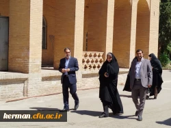 مدیر کل امورمالی دانشگاه فرهنگیان کشور از پردیس شهید باهنردانشگاه فرهنگیان کرمان بازدید کرد 2
