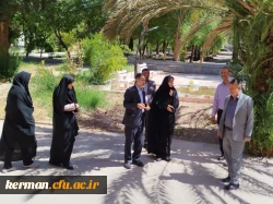 مدیر کل امورمالی دانشگاه فرهنگیان کشور از پردیس شهید باهنردانشگاه فرهنگیان کرمان بازدید کرد 3