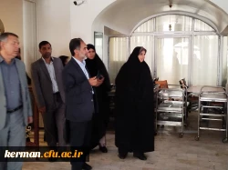 مدیر کل امورمالی دانشگاه فرهنگیان کشور از پردیس شهید باهنردانشگاه فرهنگیان کرمان بازدید کرد 5