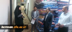 بازدید رئیس دانشگاه فرهنگیان استان کرمان ازروند آماده سازی سراهای دانشجویی درپردیس شهید باهنر 4