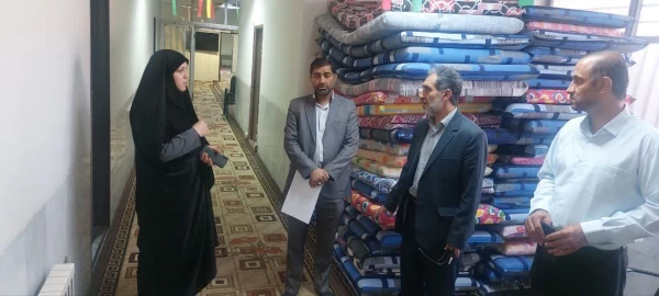 بازدید رئیس دانشگاه فرهنگیان استان کرمان ازروند آماده سازی سراهای دانشجویی درپردیس شهید باهنر 4