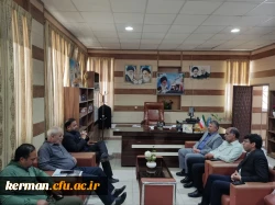 پیرامون مسائل ومشکلات دانشگاه فرهنگیان مرکز جیرفت گفتگو وتبادل نظرشد 2