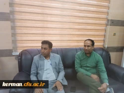 بر همکاری مسئولین شهرستان در ایجاد فضایی مناسب برای دانشگاه تاکید شد. 2