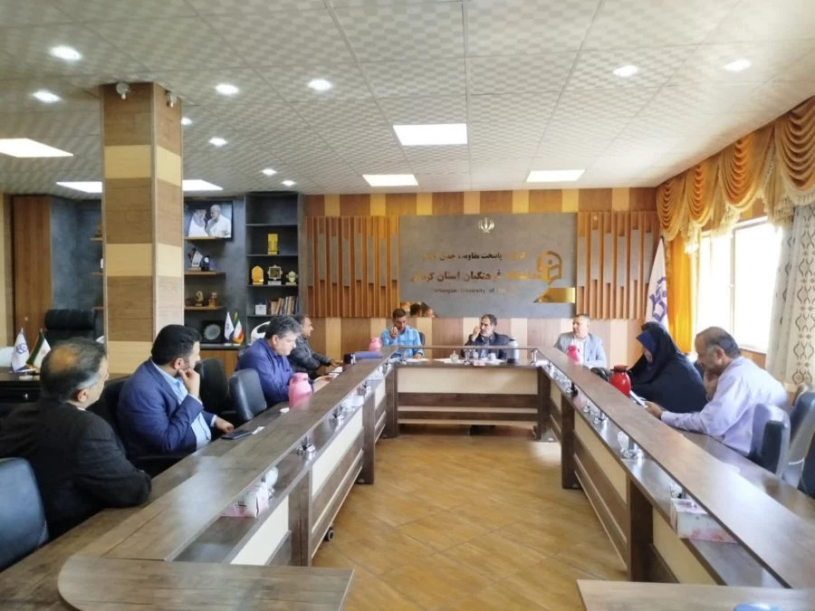 کمیته تعمیر وتجهیز دانشگاه ئفرهنگیان استان کرمان تشکیل جلسه داد 3