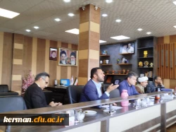 کمیته تعمیر وتجهیز دانشگاه ئفرهنگیان استان کرمان تشکیل جلسه داد 4
