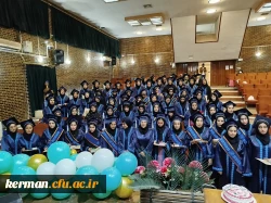 برگزاری آیین دانش آموختگی دانشجومعلمان ورودی ۹۹ پردیس شهید باهنر دانشگاه فرهنگیان کرمان 4