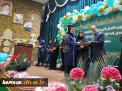 برگزاری آیین دانش آموختگی دانشجومعلمان ورودی ۹۹ پردیس شهید باهنر دانشگاه فرهنگیان کرمان 12