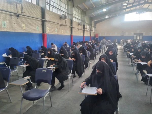 برگزاری امتحانات پایانی مهارت آموزان دبیری دانشگاه فرهنگیان کرمان 2