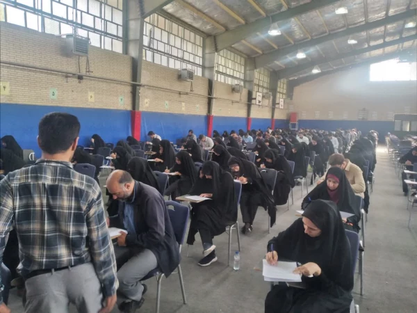 برگزاری امتحانات پایانی مهارت آموزان دبیری دانشگاه فرهنگیان کرمان 3