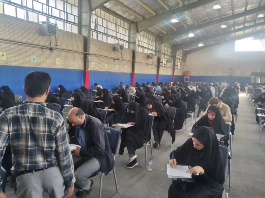 برگزاری امتحانات پایانی مهارت آموزان دبیری دانشگاه فرهنگیان کرمان 3