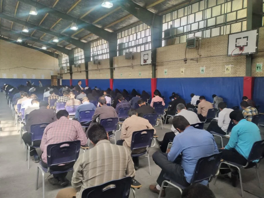 برگزاری امتحانات پایانی مهارت آموزان دبیری دانشگاه فرهنگیان کرمان 4