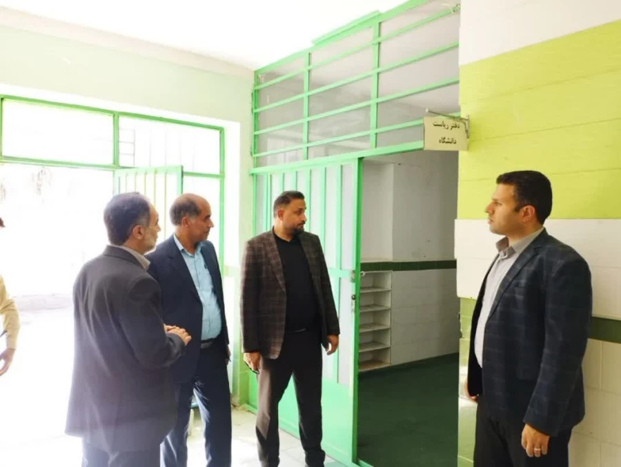 بازدید رئیس دانشگاه فرهنگیان استان کرمان از دانشگاه فرهنگیان مرکز جیرفت 4