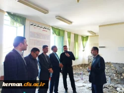 بازدید رئیس دانشگاه فرهنگیان استان کرمان از دانشگاه فرهنگیان مرکز جیرفت 5