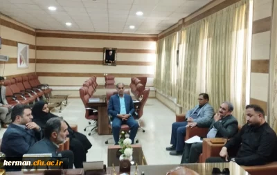 دردیداررئیس دانشگاه فرهنگیان استان کرمان ومدیر آموزش و پرورش جیرفت بر آماده سازی دانشگاه فرهنگیان مرکز جیرفت تاکید شد.