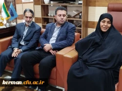 دردیداررئیس دانشگاه فرهنگیان استان کرمان ومدیر آموزش و پرورش جیرفت بر آماده سازی دانشگاه فرهنگیان مرکز جیرفت تاکید شد.  2