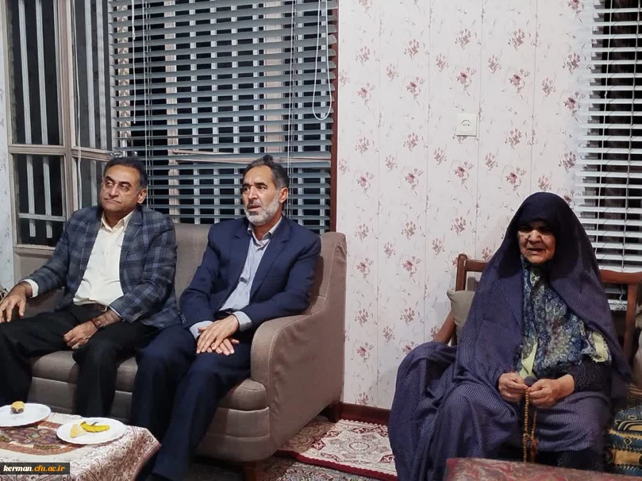 دیدار با خانواده شهیددفاع مقدس  2