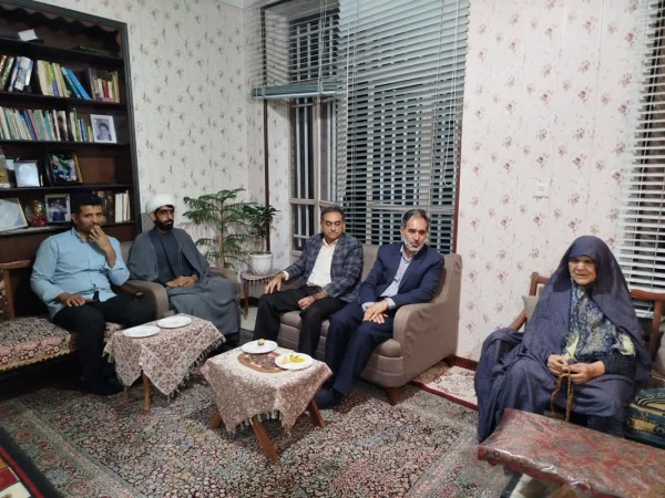 دیدار با خانواده شهیددفاع مقدس  2