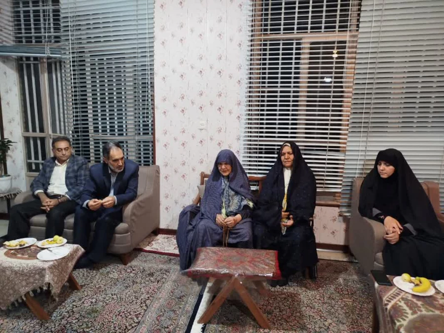 دیدار با خانواده شهیددفاع مقدس  2