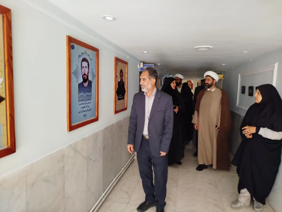 افتتاح نمایشگاه دائمی عکس شهدای • نام آوران بی نشان• 8