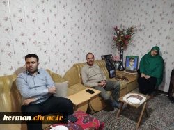 دیدار با خانواده شهیددفاع مقدس 2